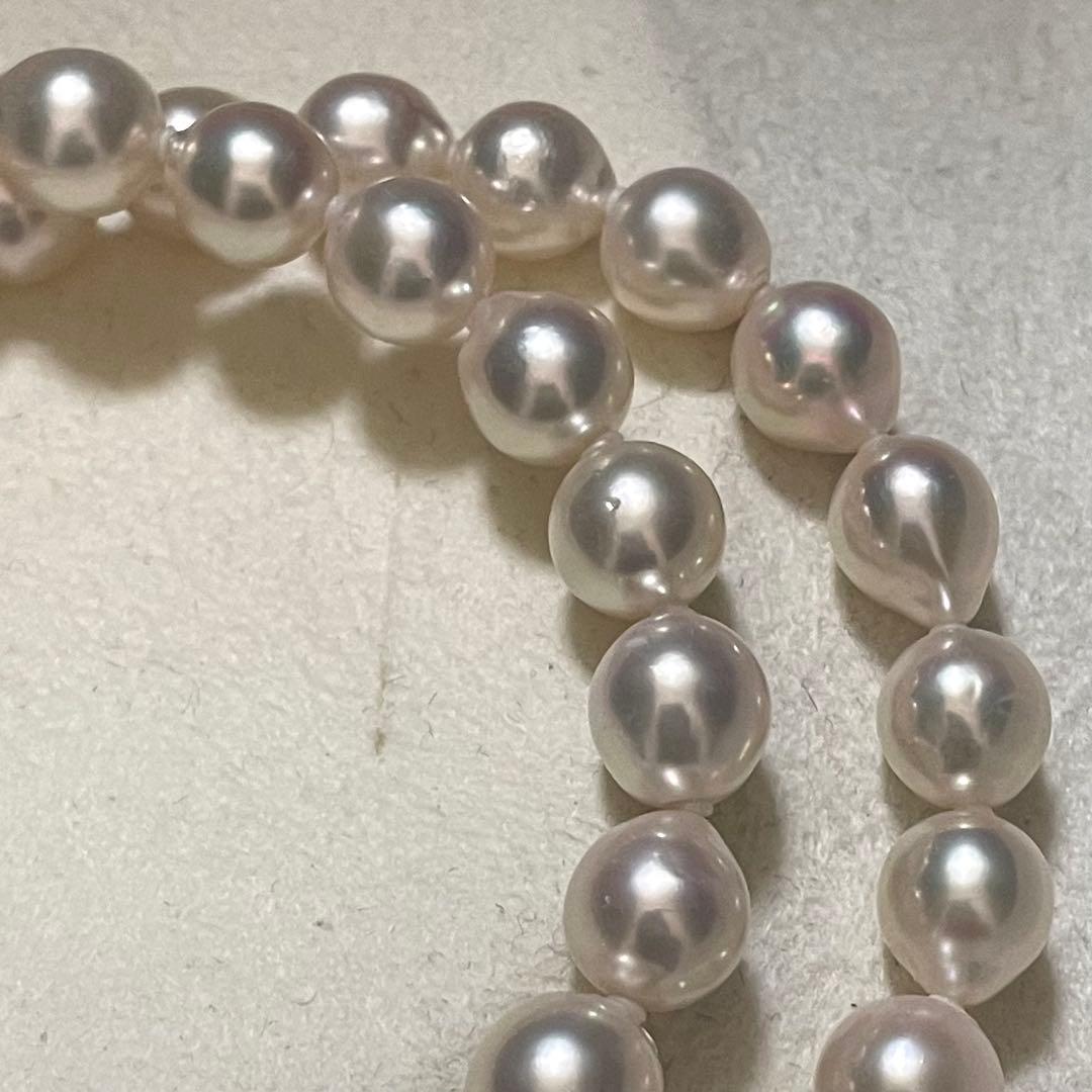ミエ【CACHER✨超大珠】あこや本真珠 ネックレス 8.0-8.5 パー
