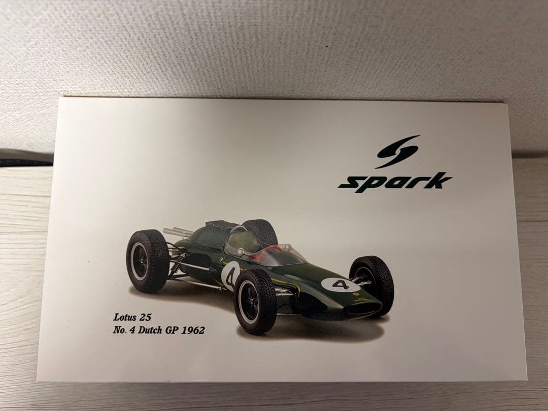 ミニカー Lotus 25 No.4 Dutch GP 1962 Spark