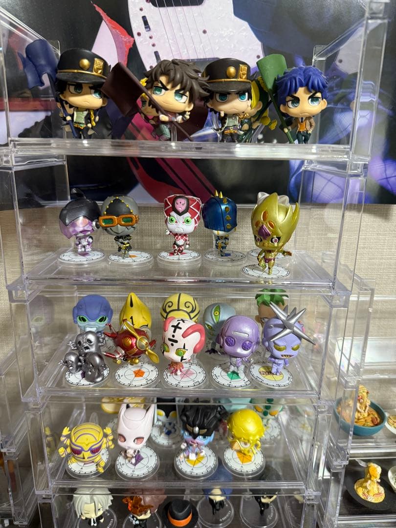 ジョジョの奇妙な冒険 ミニフィギュアセット　ガチャ