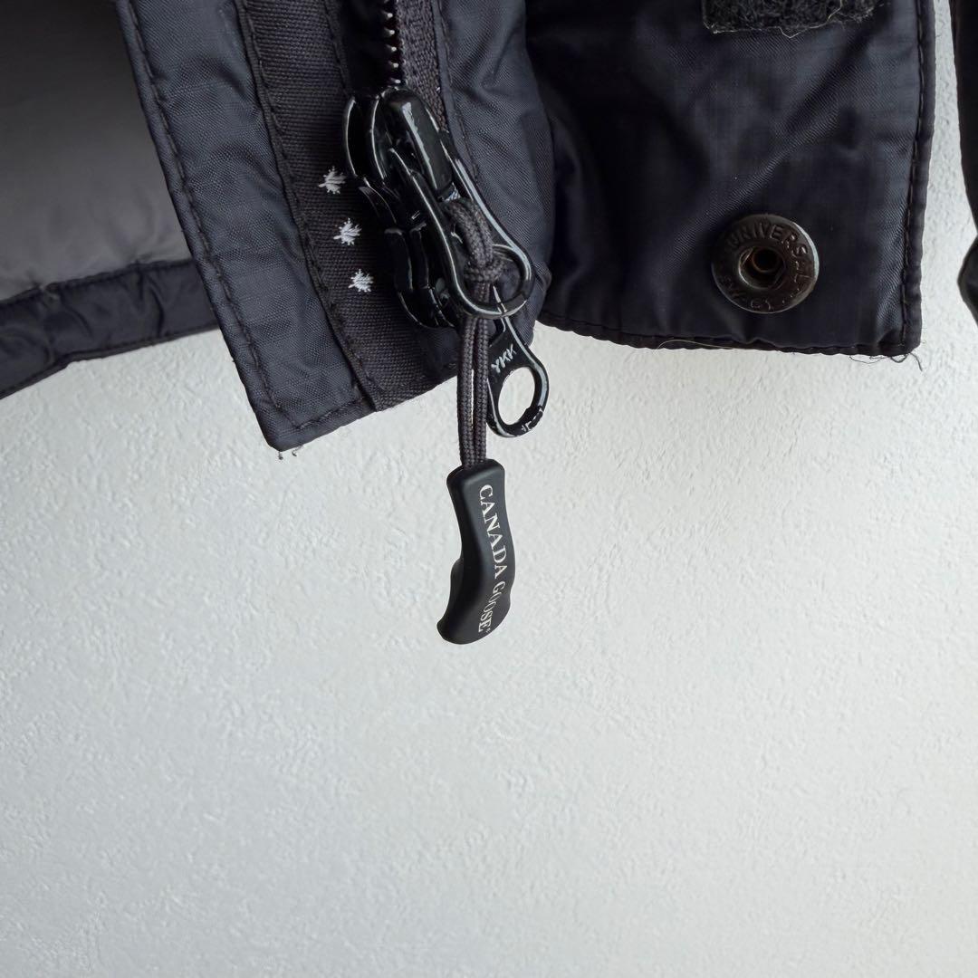 【美品✨希少】カナダグース　マウンテニアジャケット　ダウン　黒　M相当　ダウン
