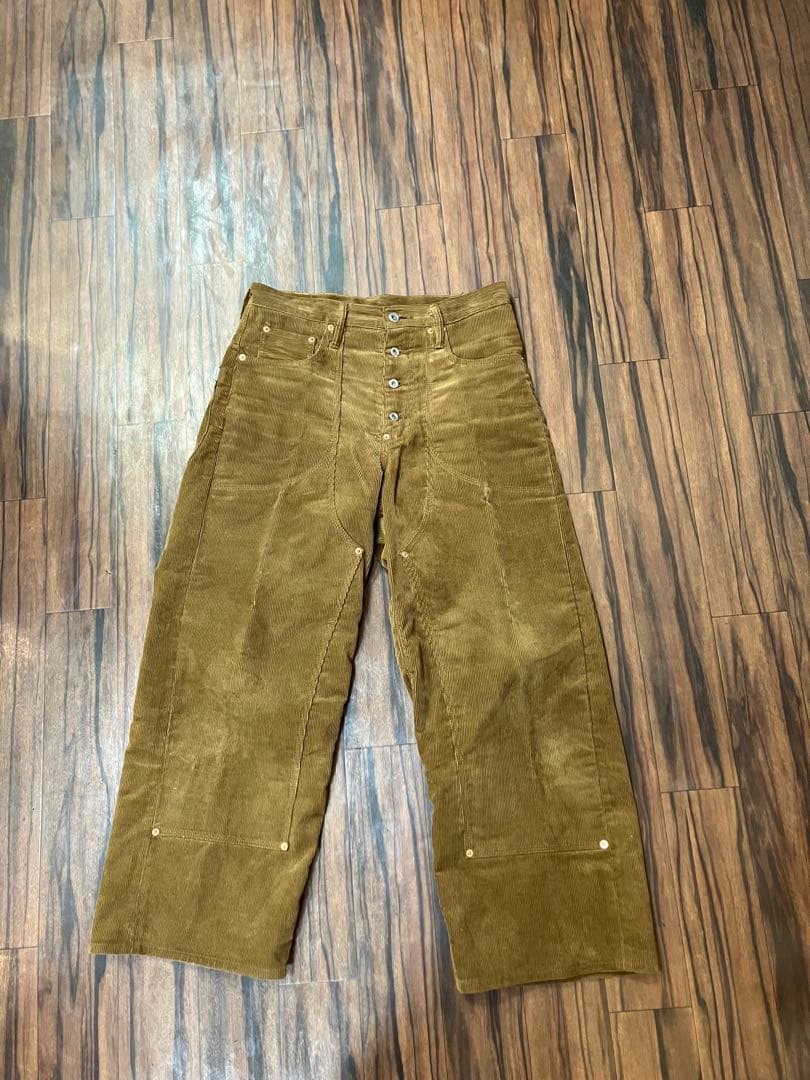 sugarhill ワークパンツ　コーデュロイダブルニーパンツ　32