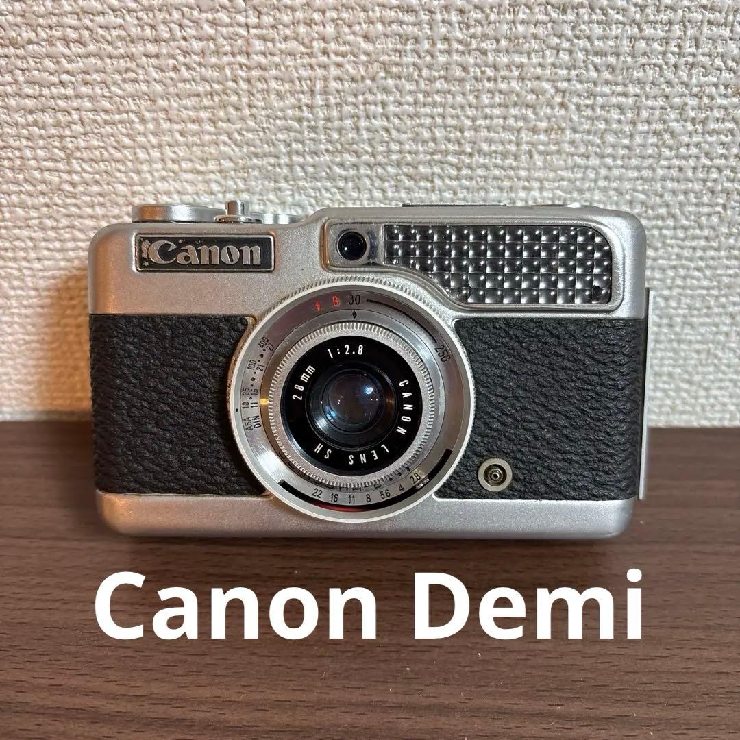 動作良好 Canon Demi コンパクトフィルムカメラ