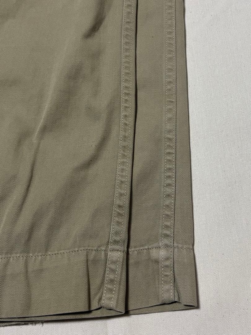 40’sオリジナル 45カーキ U.S.ARMY M45 両玉縁 尿素ボタン