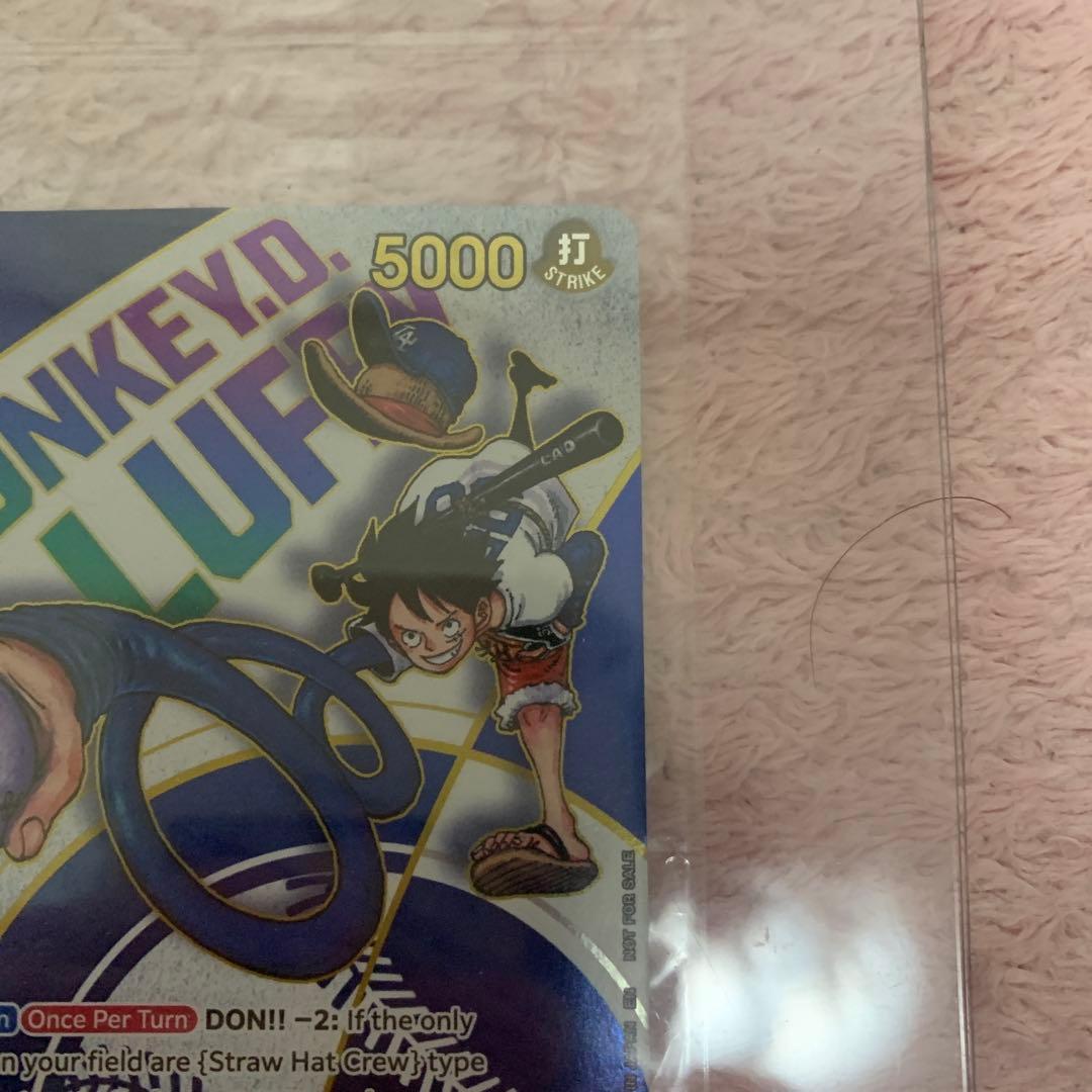 ドジャース ルフィ プロモ　未開封 コラボ Dodgers ワンピース