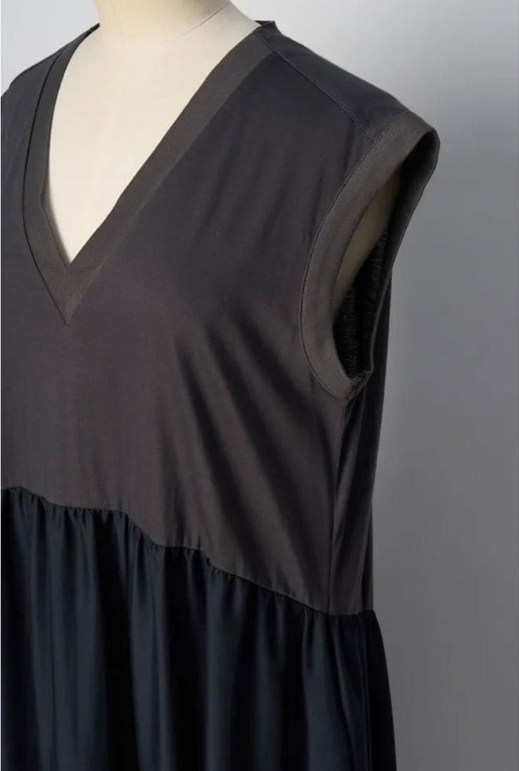 SINME VネックC/Sワンピース