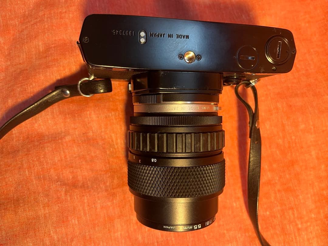 OLYMPUS OM-1 一眼レフカメラ 35-70mmレンズ付き　ジャンク　黒