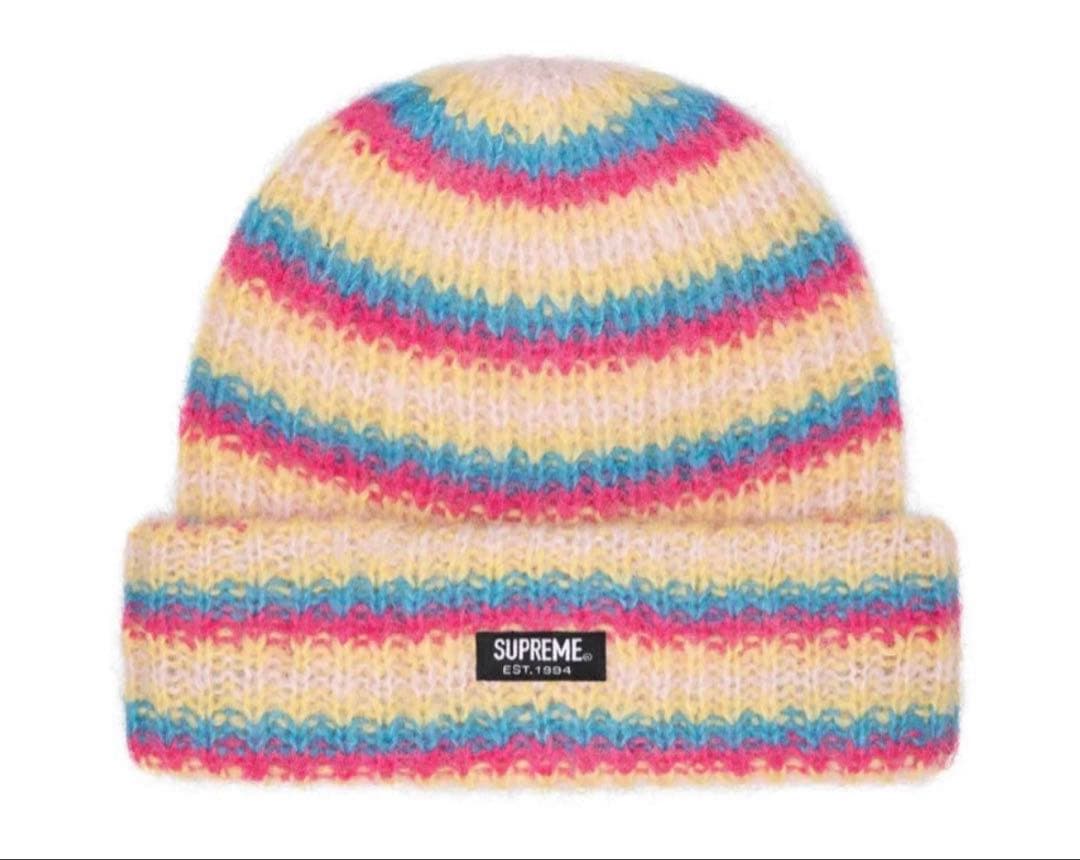 帽子 Supreme 23AW Loose Stripe Beanie