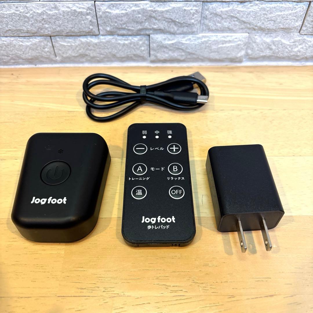 ゆうき　超美品Jog foot ジョグフット 歩トレパッド　ブラック