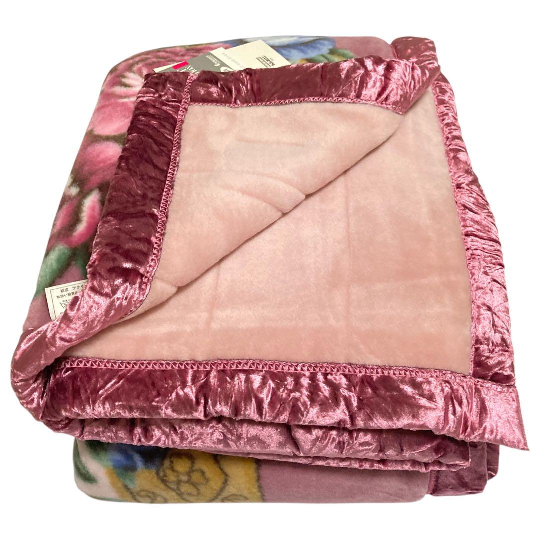 ✨美品✨　ロマンス小杉　日本製 毛布 140×200cm シングルサイズ