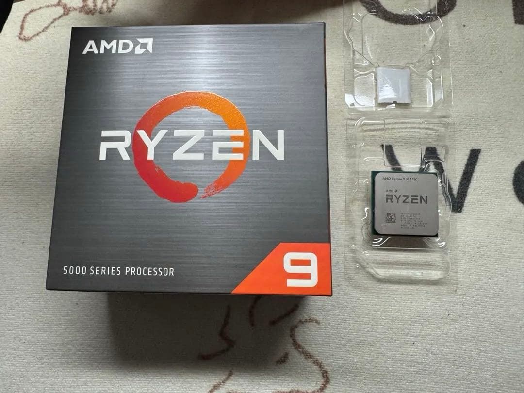 【完動品】AMD Ryzen 9 5950X BOX プロセッサ【ピン折れなし】