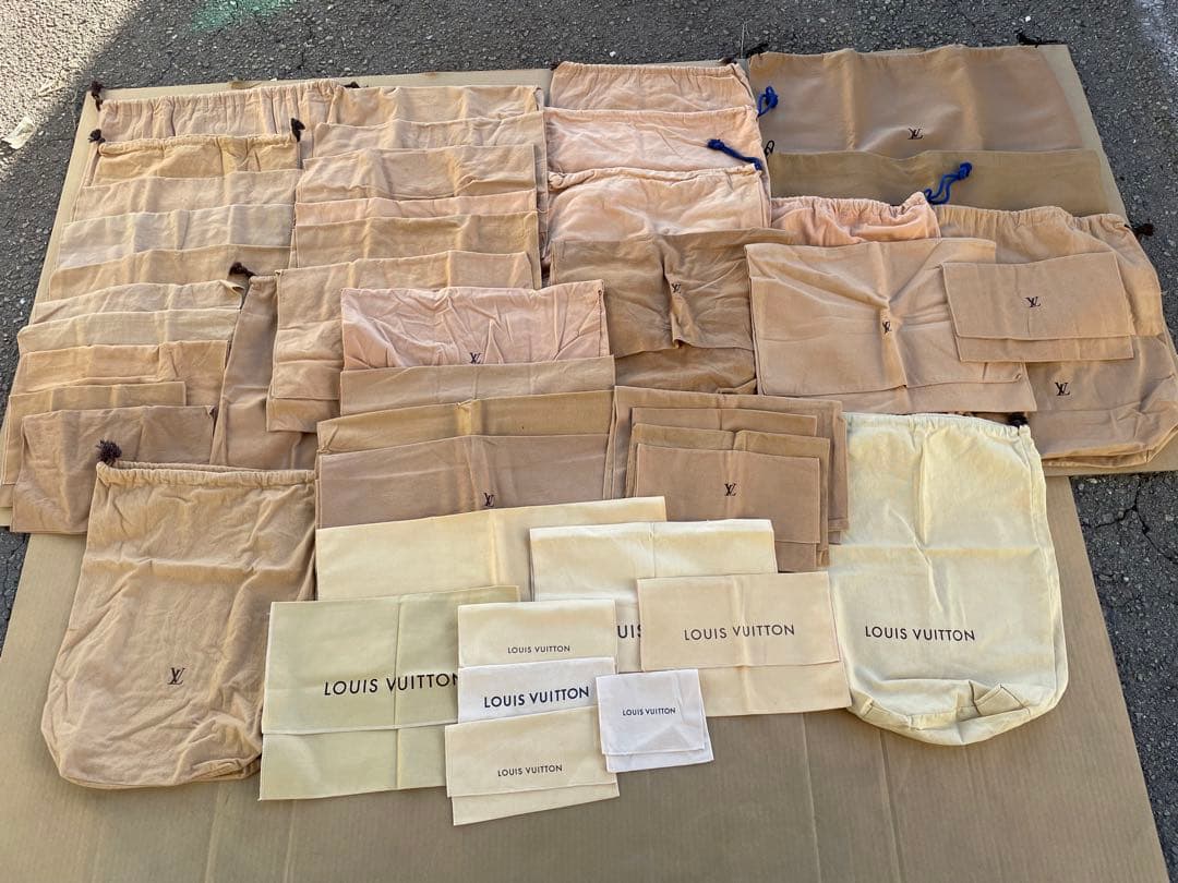 LOUIS VUITTON ルイヴィトン 保存袋 巾着 大量まとめ 45枚
