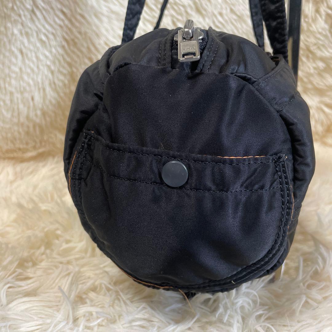 【美品】PORTER ポーター タンカー ミニボストン S ブラック