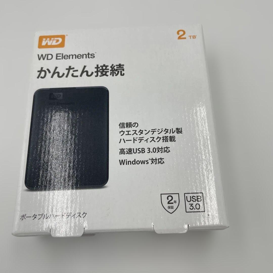 外付けハードディスク・ドライブ WesternDigital WDBUZG0020BBK-JESE