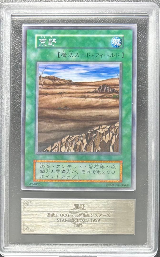 【世界2枚　ARS10+】荒野 レア 初期 字レア