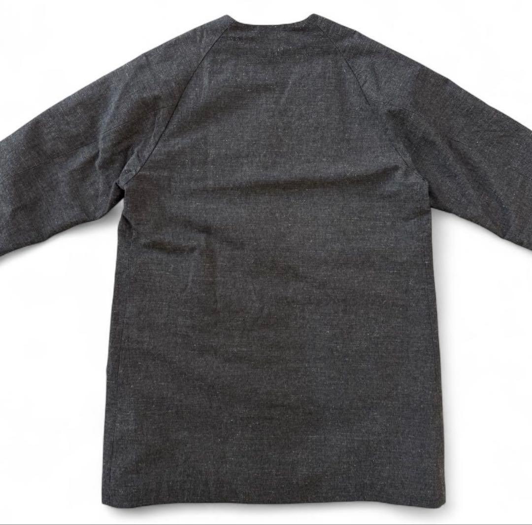 1回着用超美品　YOKO SAKAMOTO ヨーコサカモト　ウールリネンコート