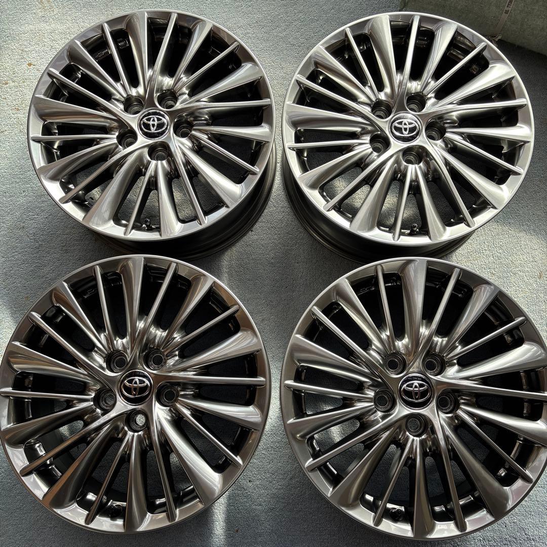 トヨタ アルファード30系　純正17インチアルミホイール　4本セット