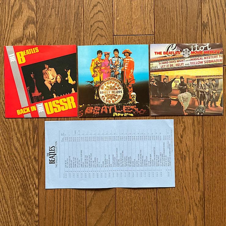 ★美品 UK盤 The Beatles singles collection