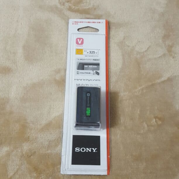 SONY　バッテリーパック　NP-FV70