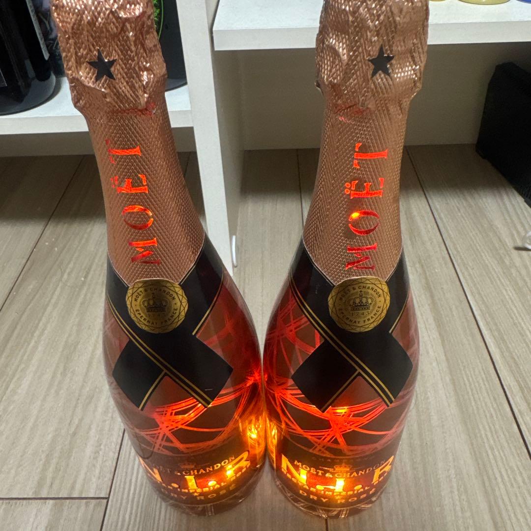 新品⭐︎ モエネクターロゼ　NIR 光るモエ　ネクロゼ　2本セット