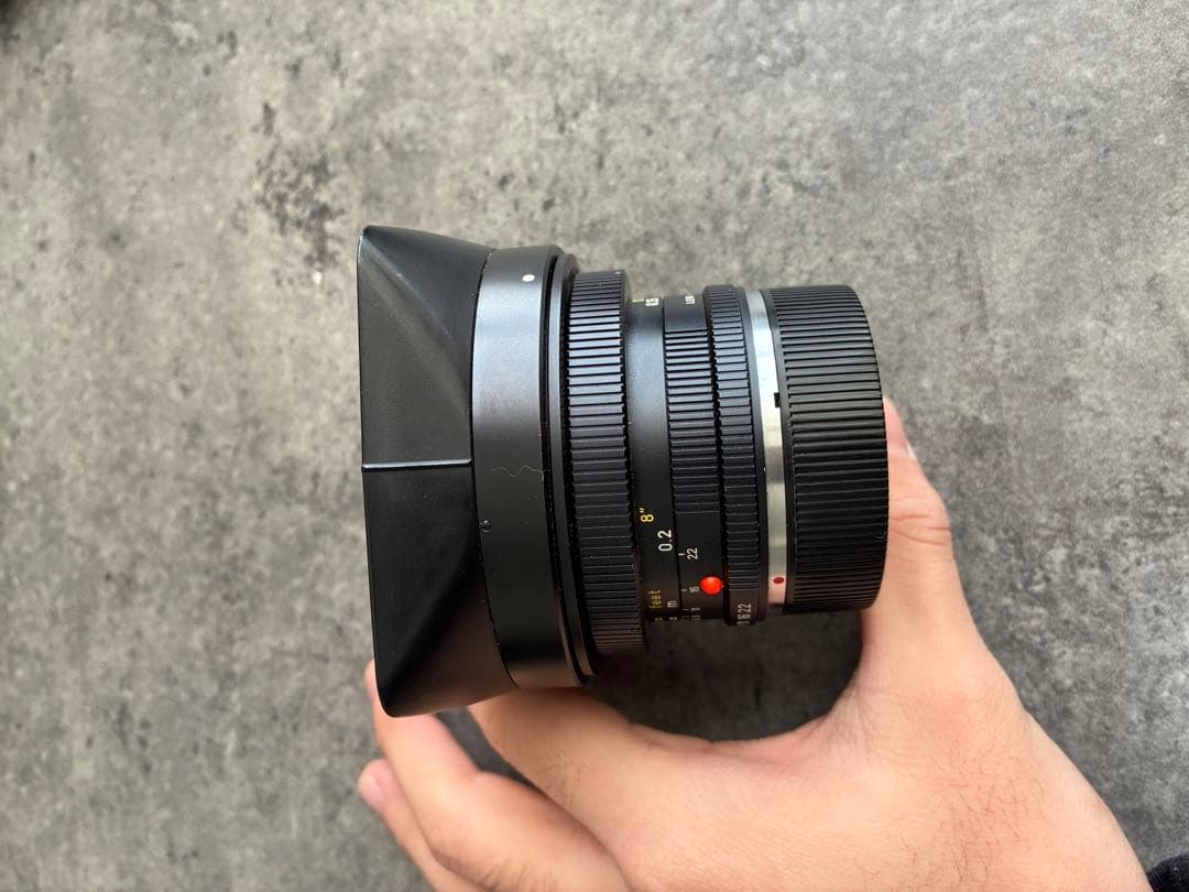 フィルムカメラ LEICA R4s + SUPER ANGULON-R20mm F4