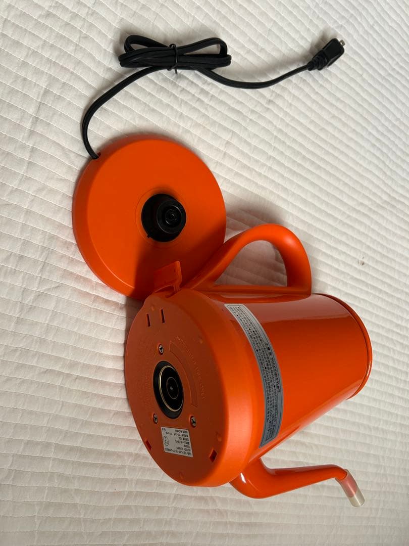 【値下げ中】新品BRUNO ブルーノミッフィー電気ケトル オレンジ