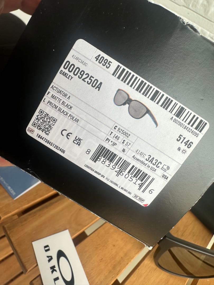 OAKLEYオークリーACTUATOR アクチュエーターPRIZM 偏光レンズ