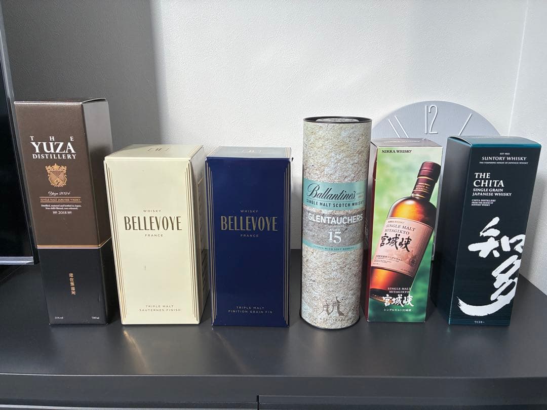 激安！！高級ウイスキーコレクション 6本セット　早期購入で若干値下げできます