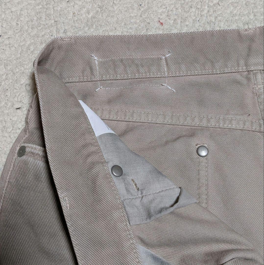 Maison Margiela ペイント グレージュ デニム