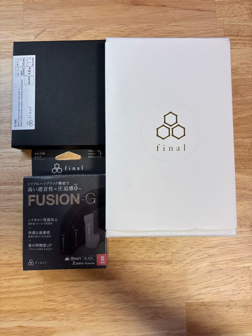final A8000 & 純正有線4.4mmケーブルとFUSION-G付き