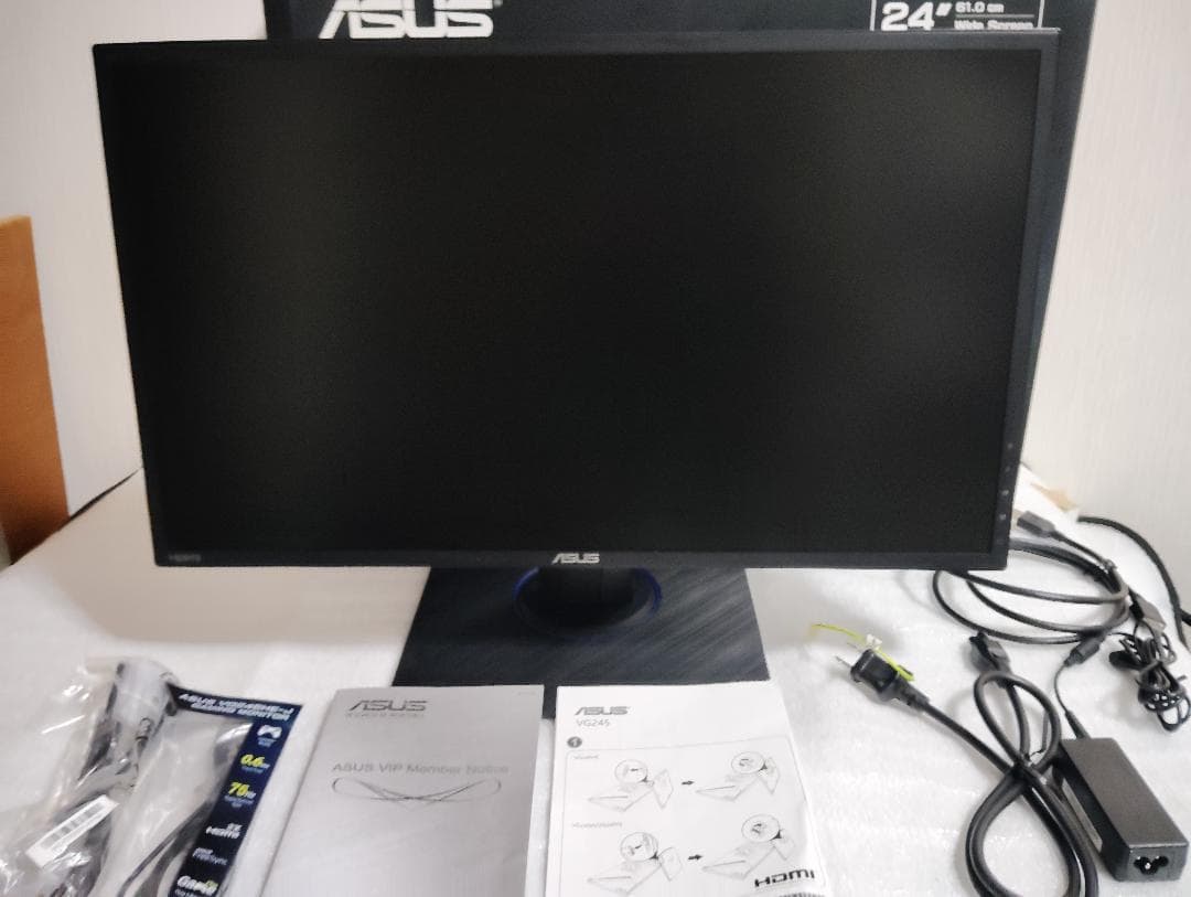 ASUS ゲーミングモニター VG245HE-J 24インチ 0.6ms75Hz