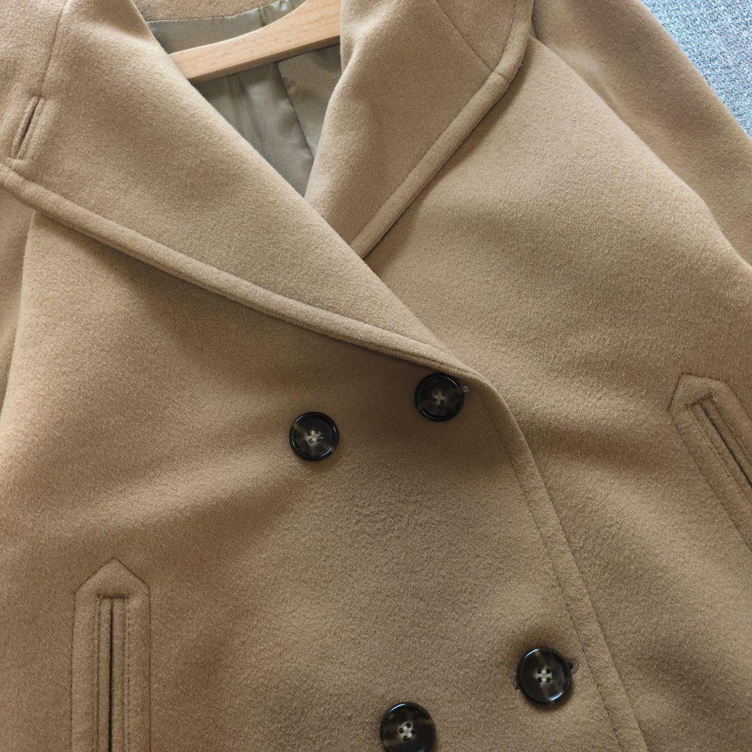 ♡nikoichi22♡フォロー割有♡様　23区　カシミヤ混　フーデットコート