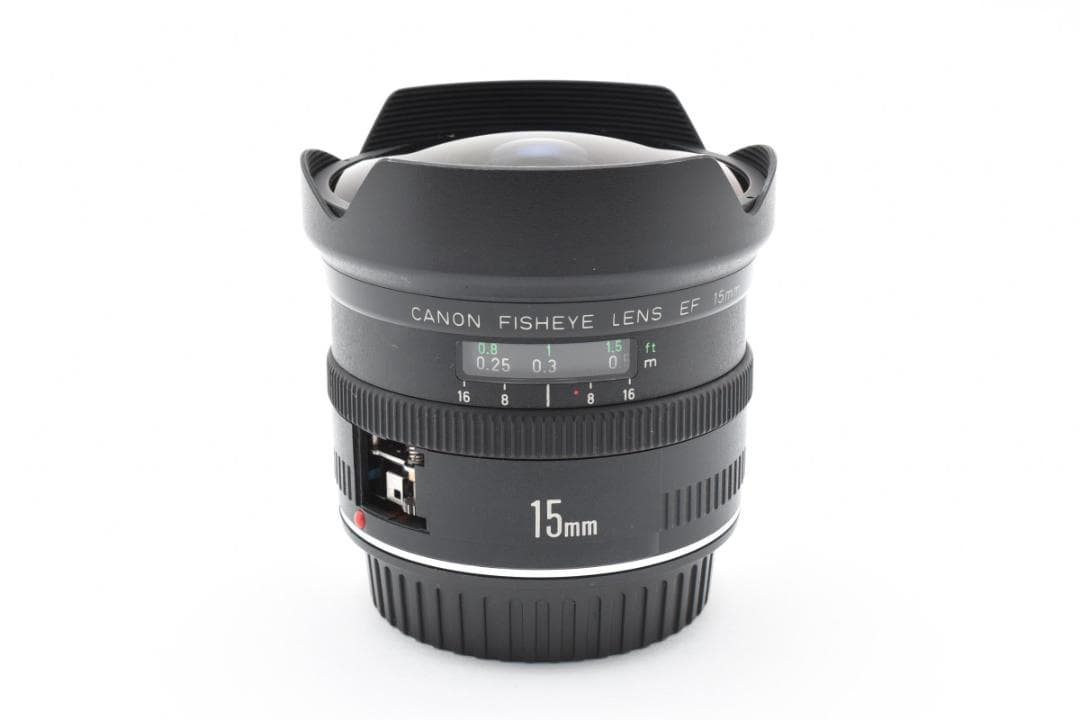 ジャンク キャノン EF 15mm F2.8 FISHEYE Lens 5453