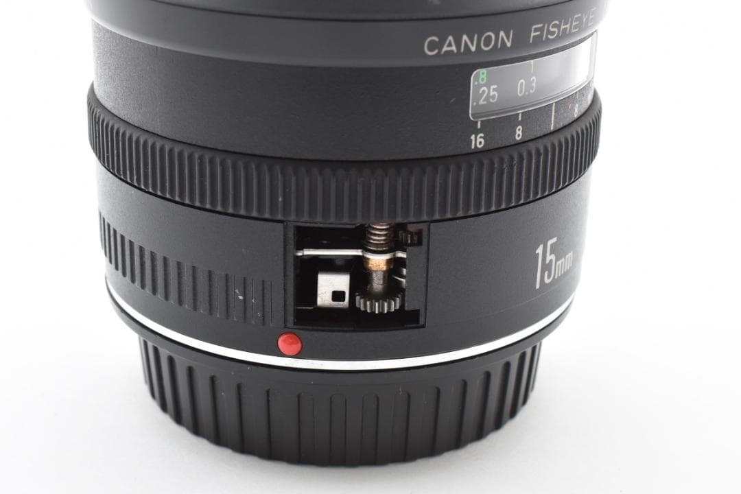 ジャンク キャノン EF 15mm F2.8 FISHEYE Lens 5453