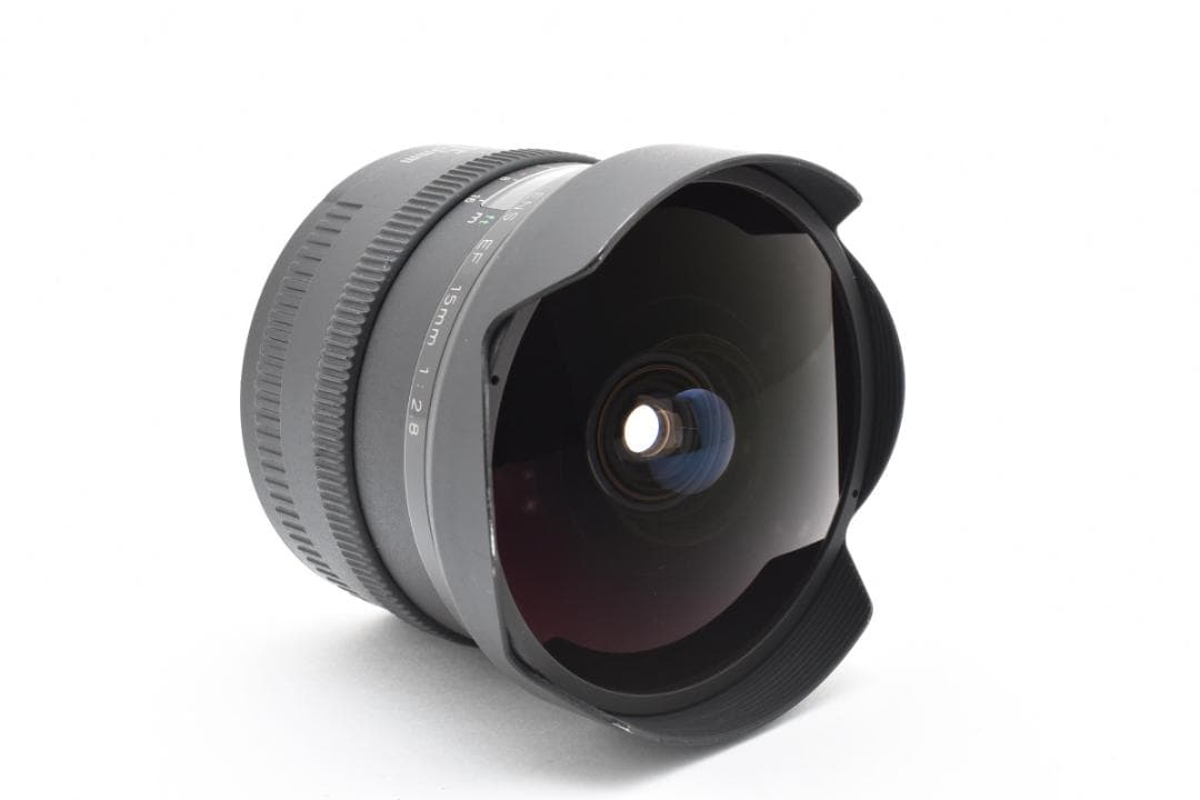 ジャンク キャノン EF 15mm F2.8 FISHEYE Lens 5453