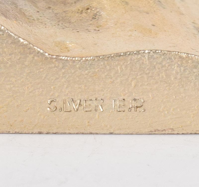 三越謹製　銀製刻印　宝船　約261ｇ　置物　ガラスケース付　D　R5089C