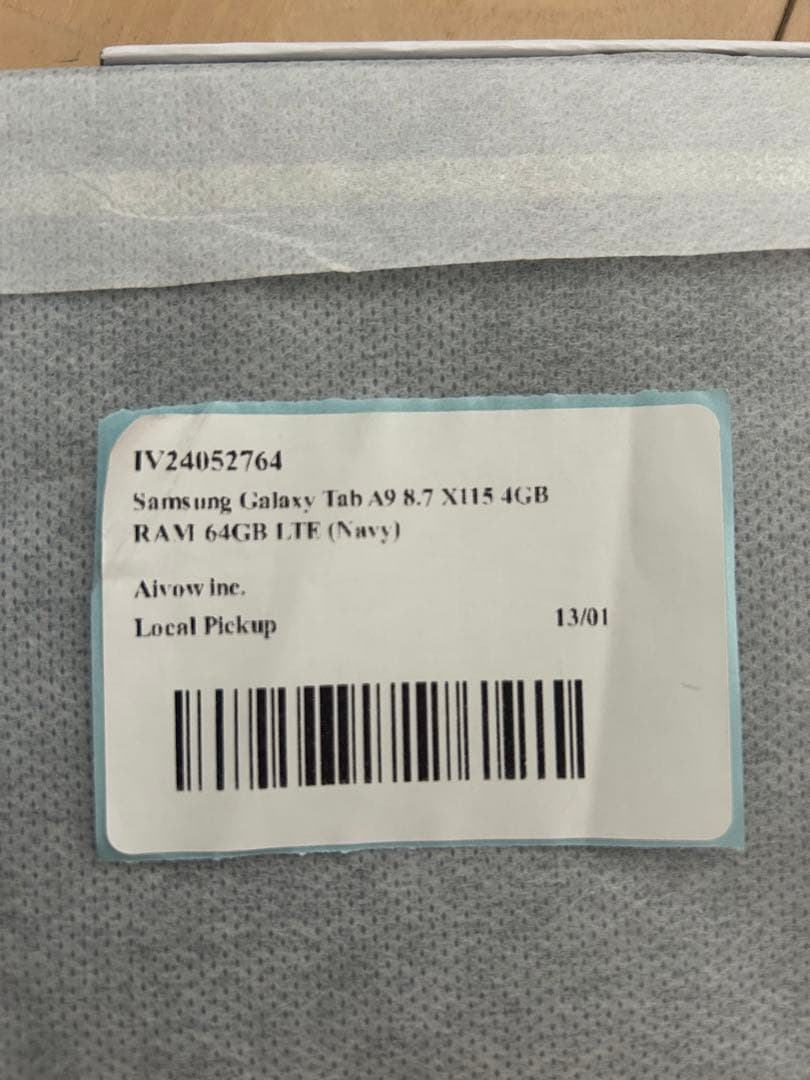 ★超美品・LTE対応★Galaxy Tab A9 4GB＋64GB 8.7インチ