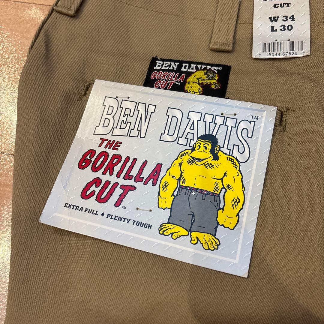 BEN DAVIS GORILLA CUT チノパン W34 L30ゴリラカット