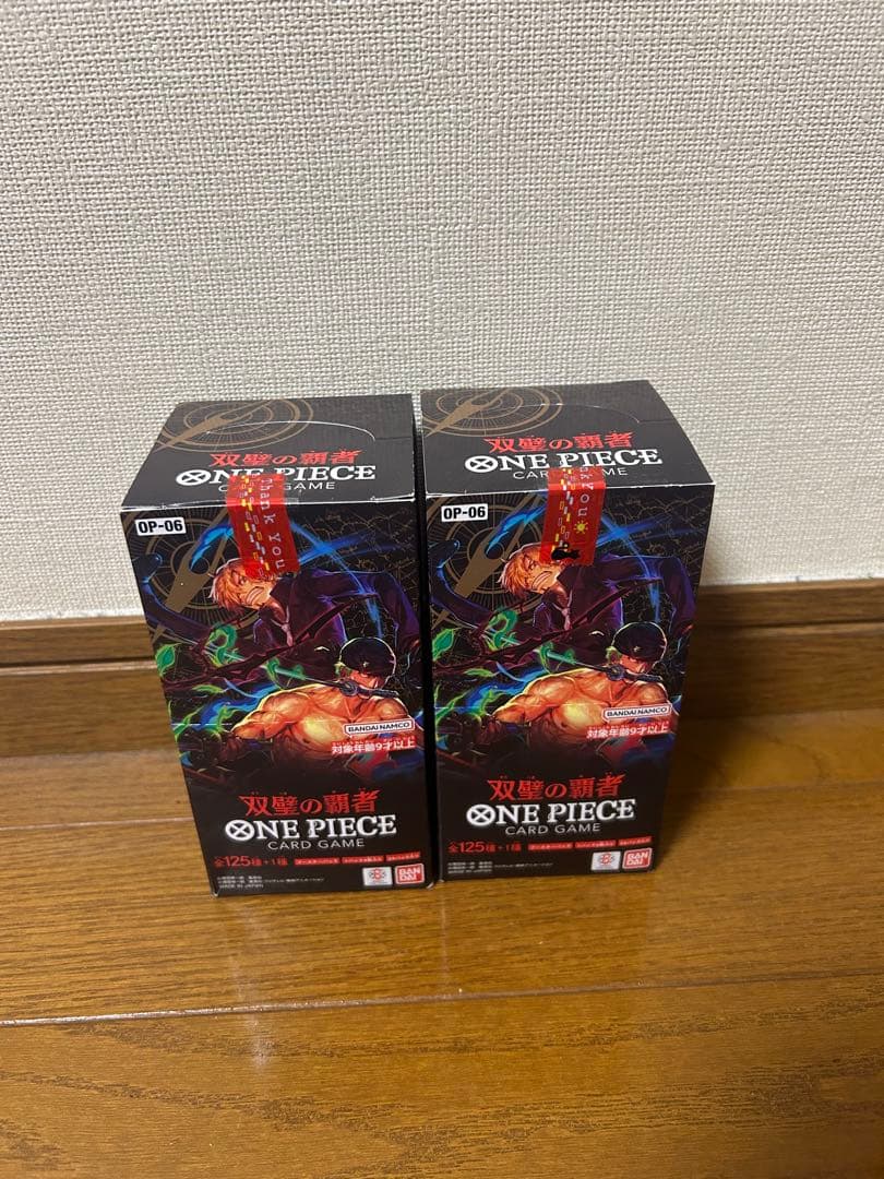 ONE PIECE カードゲーム OP-06 双璧の覇者　新品未開封　2BOX
