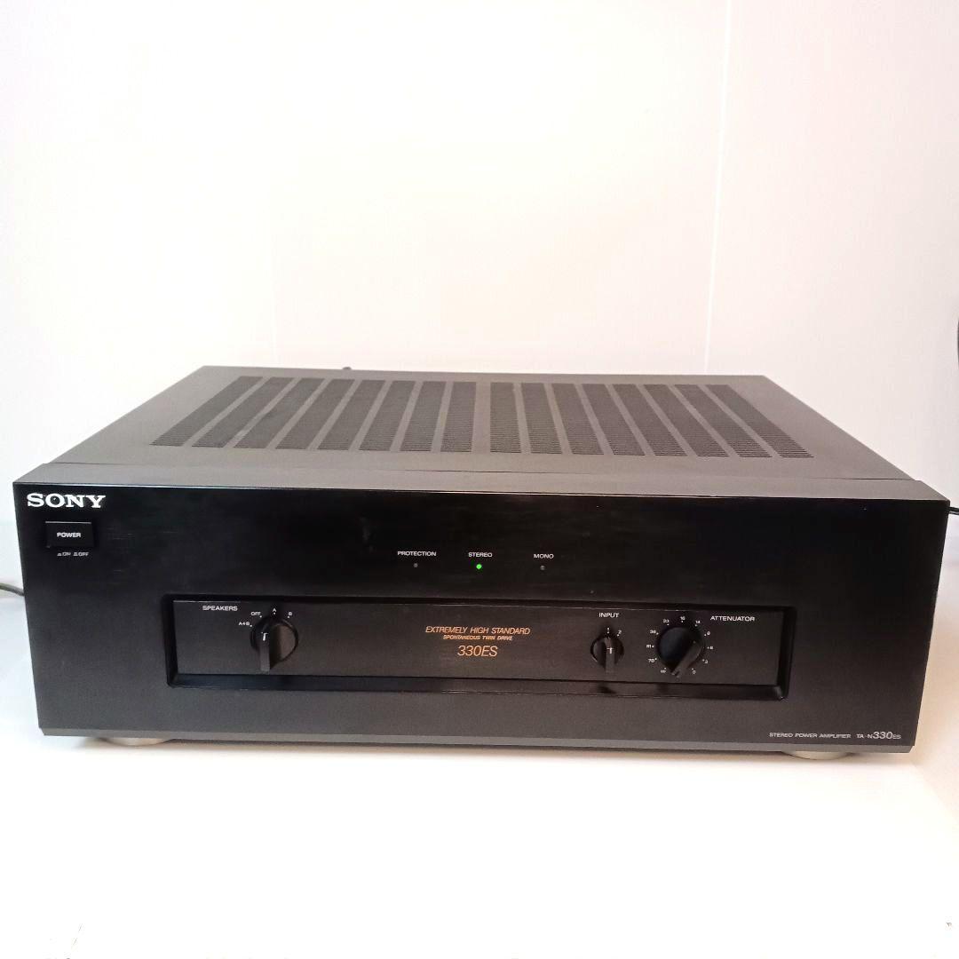 音出し 動作品 SONY TA-N330ES ステレオパワーアンプ ソニー