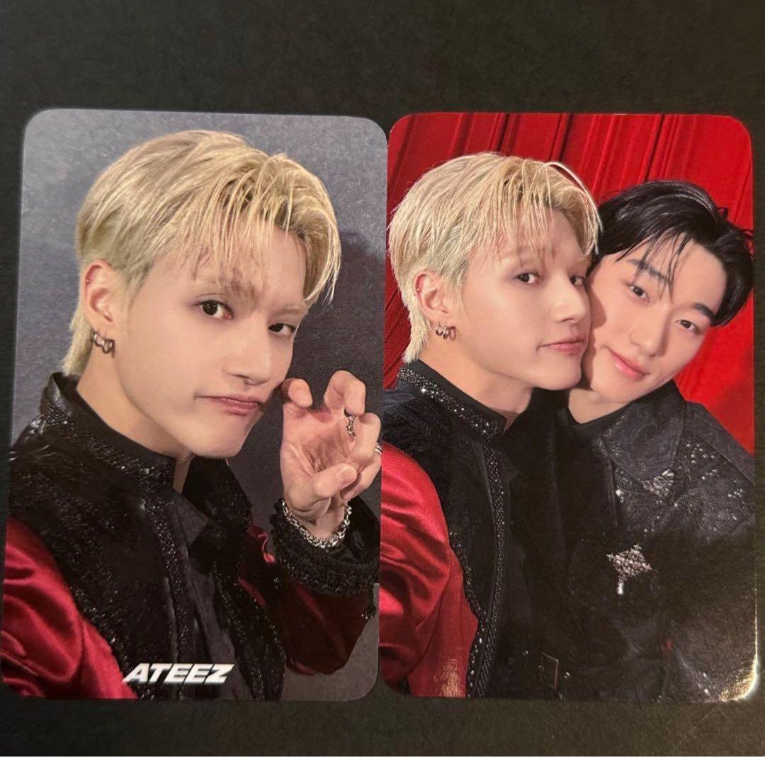 ATEEZ ソウルコン atinyzone特典 両面ユニットトレカ ウサン