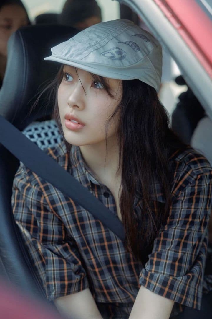 ojos メッシュハンチングキャップ　newjeans ヘイン着用