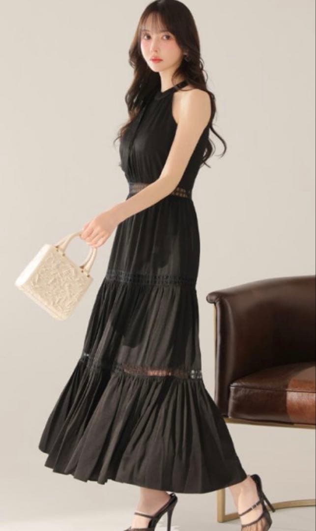 る*応様 sugar ブラック　キャバドレス　DEA フレア