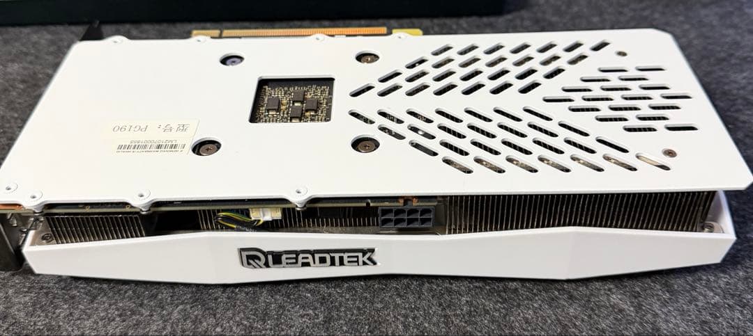 LEADTEK RTX 3060 12GB ホワイトモデル　動作確認済み