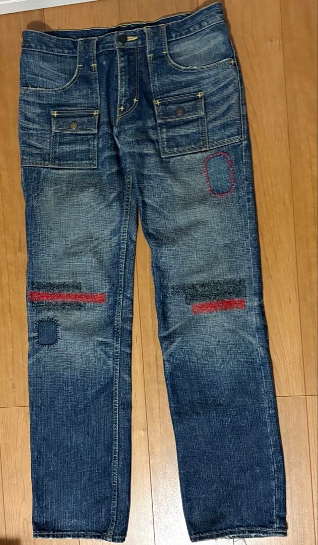 Number(N)ine ブッシュデニムパンツ