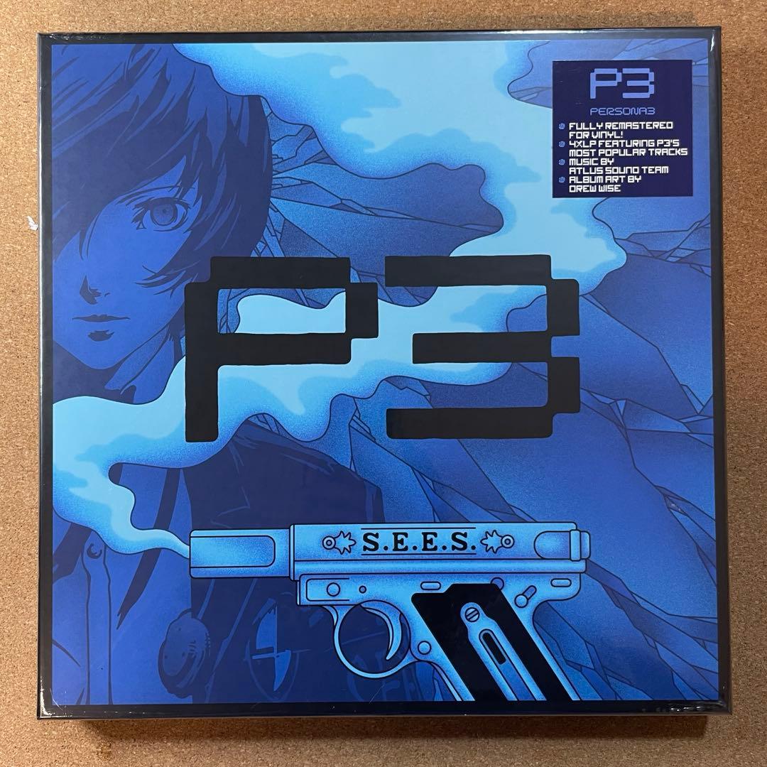 ペルソナ3 サウンドトラック 4LP 新品未開封