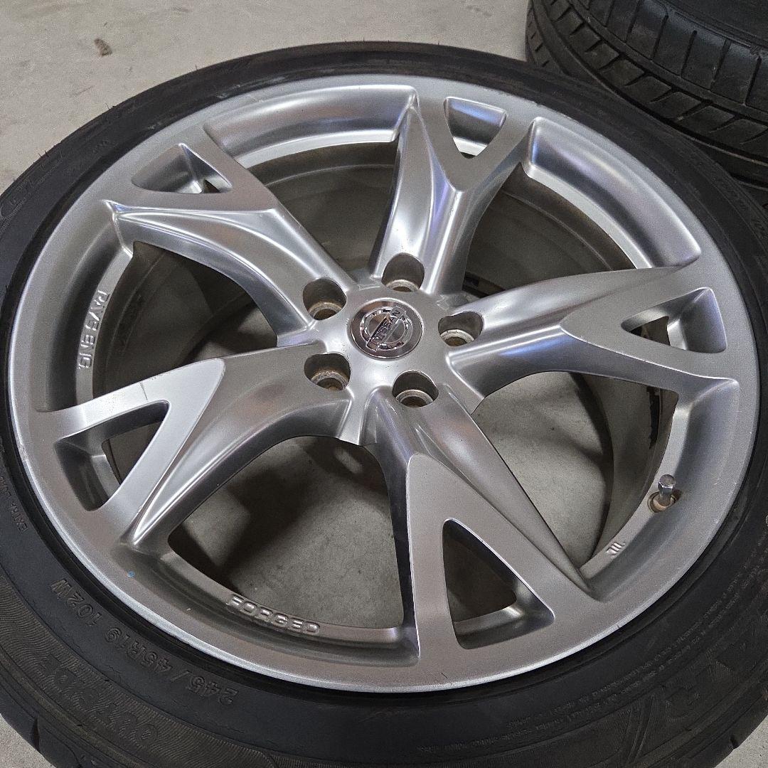 z34純正ホイール 19インチ ホイールセット 114.3
