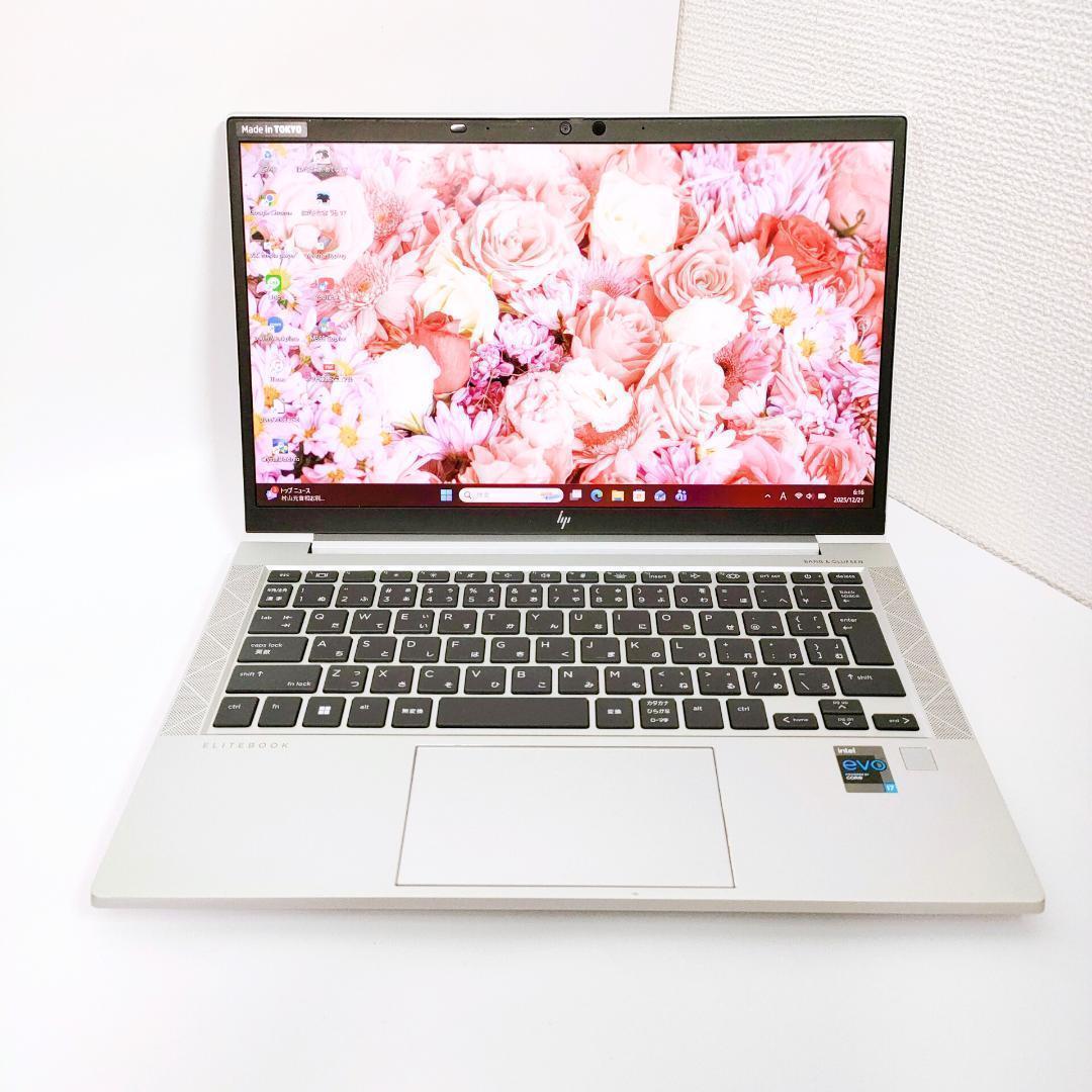 第11世代i7✨️SSD512G 16GB 小型 HP カメラ付きノートパソコン