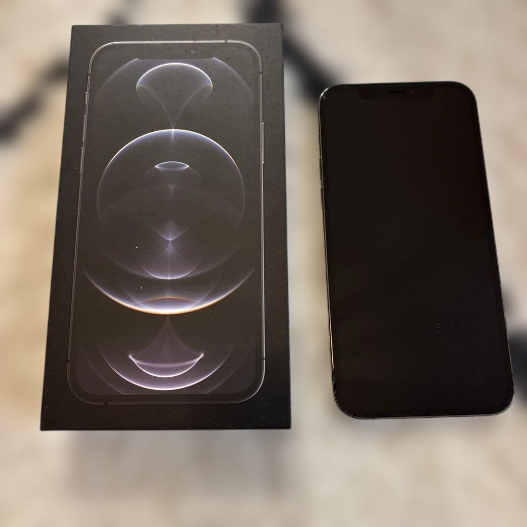 Apple iPhone Pro 12 グラファイト　ブラック　本体