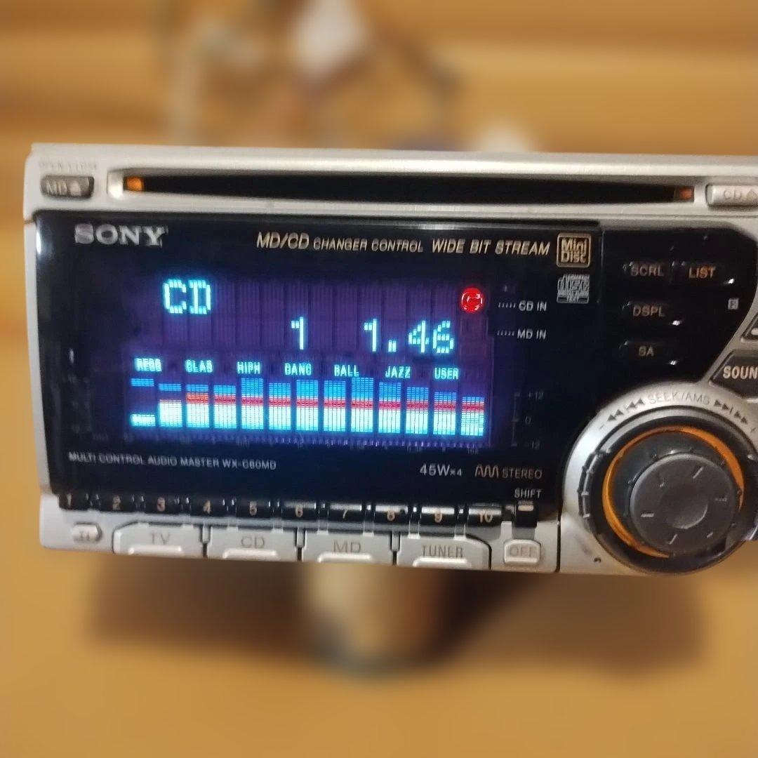 当時物SONY　ＷＸ―C60MDスペアナヘッドユニット