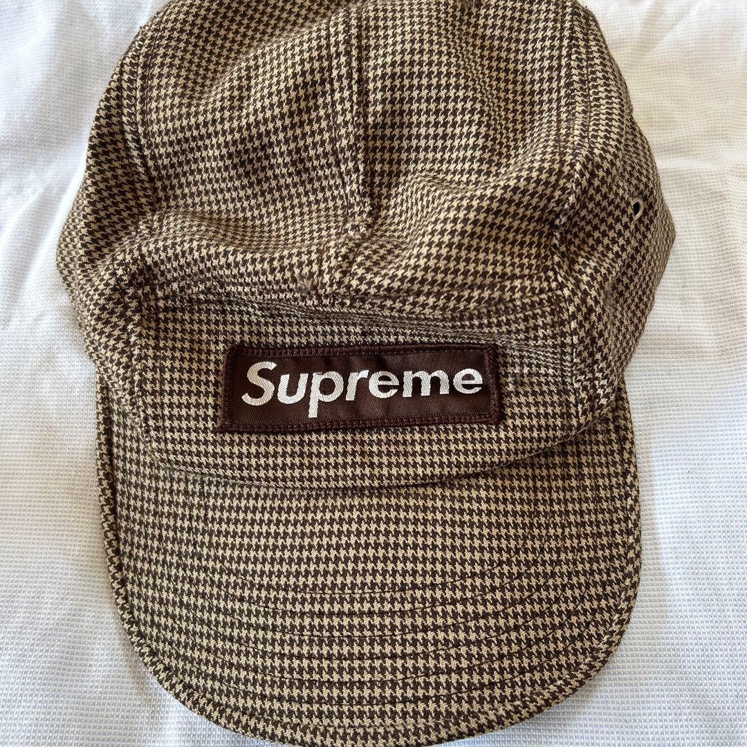 Supreme チェック柄 キャスケット